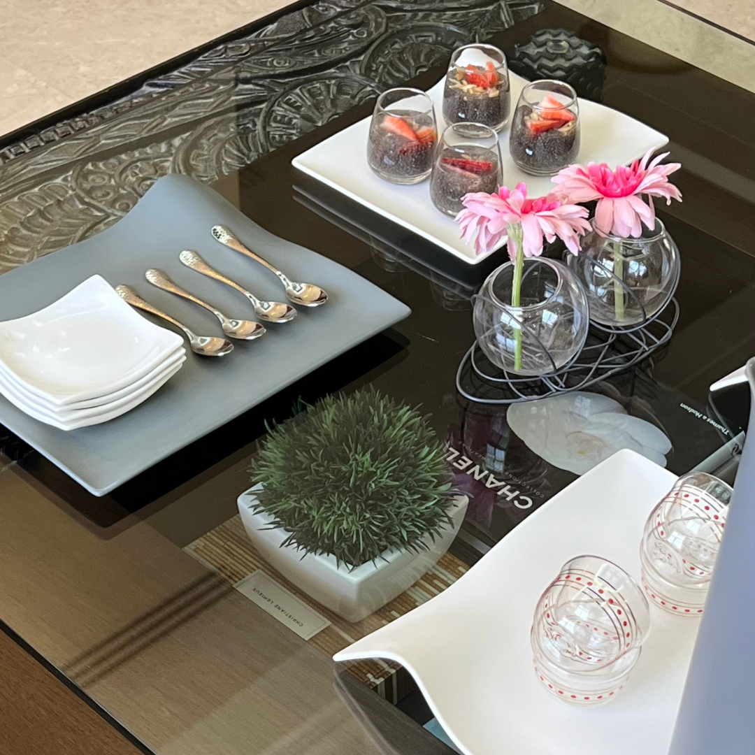 Curved Porcelain Tray