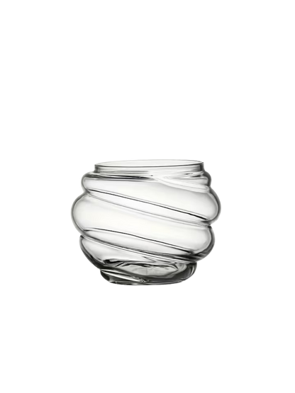 Spiral Glass Vase