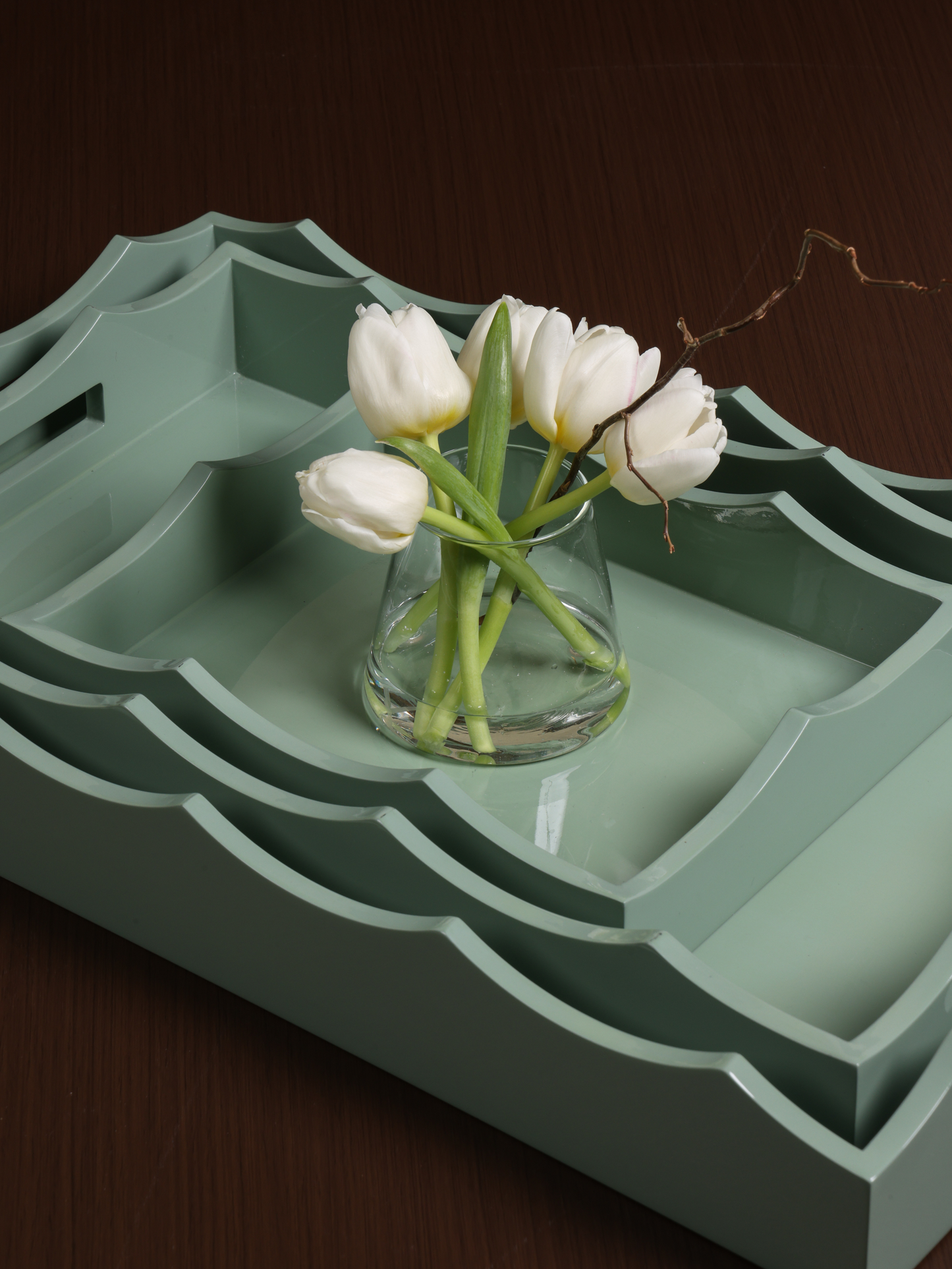 Mint Green Tray (Set 3 Pcs)
