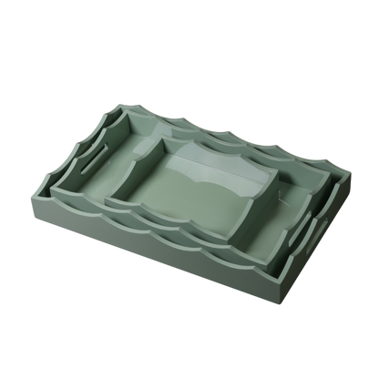 Mint Green Tray (Set 3 Pcs)