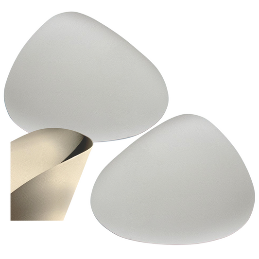 One Side Colored Placemat - 2 Pcs