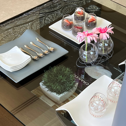 Curved Porcelain Tray