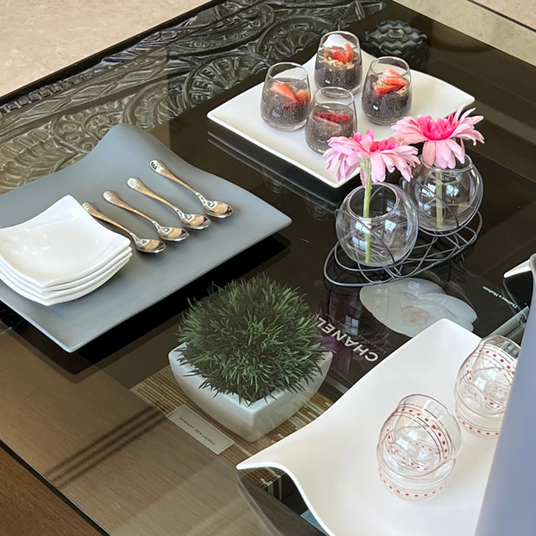 Curved Porcelain Tray