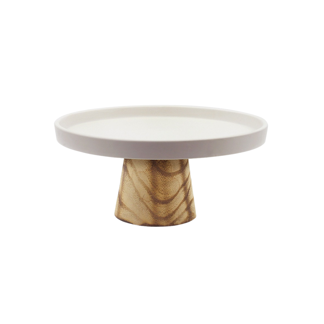 Ceramic Cake Stand - Plain