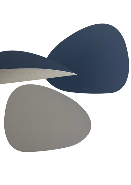 Double Colored Placemat Set – 2 Pcs